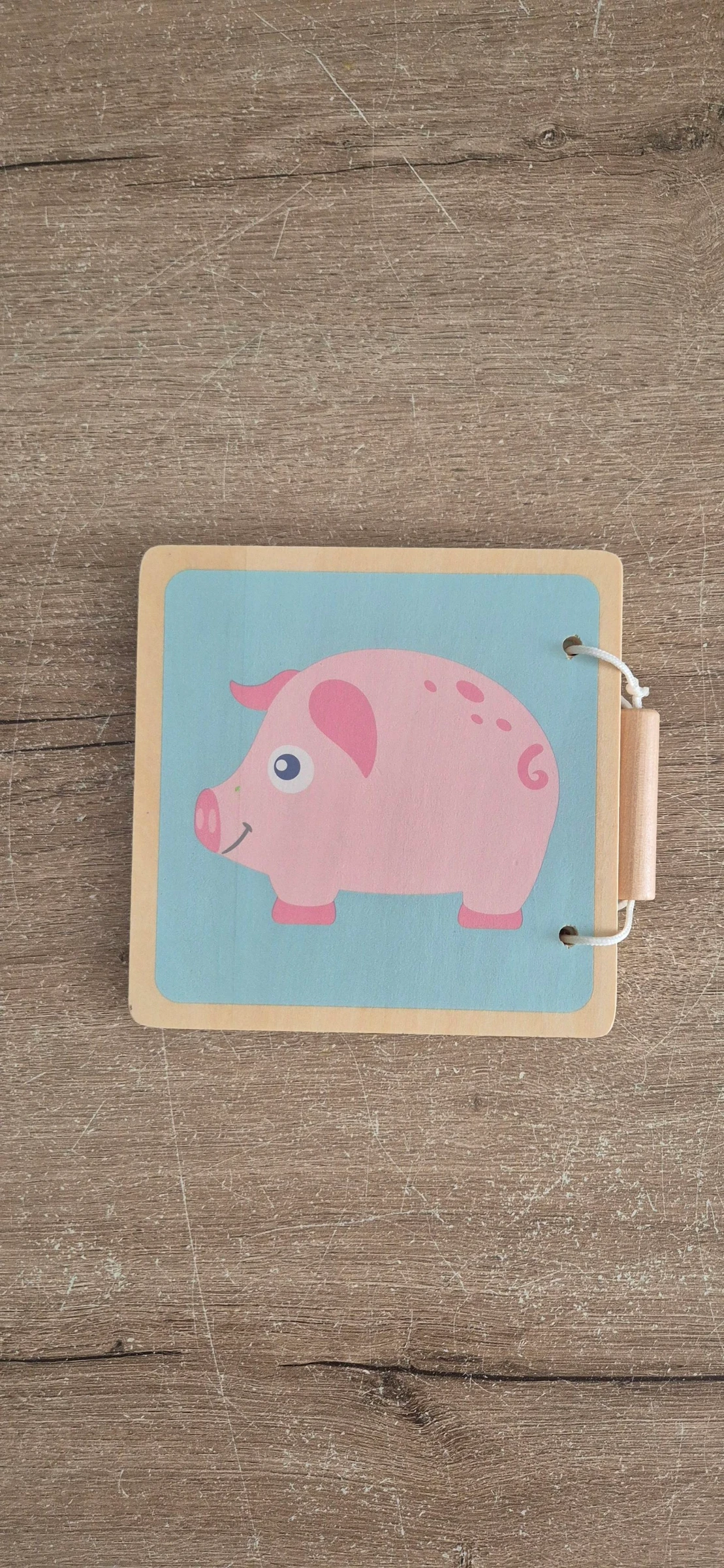 Wooden animal picture book – photo 4